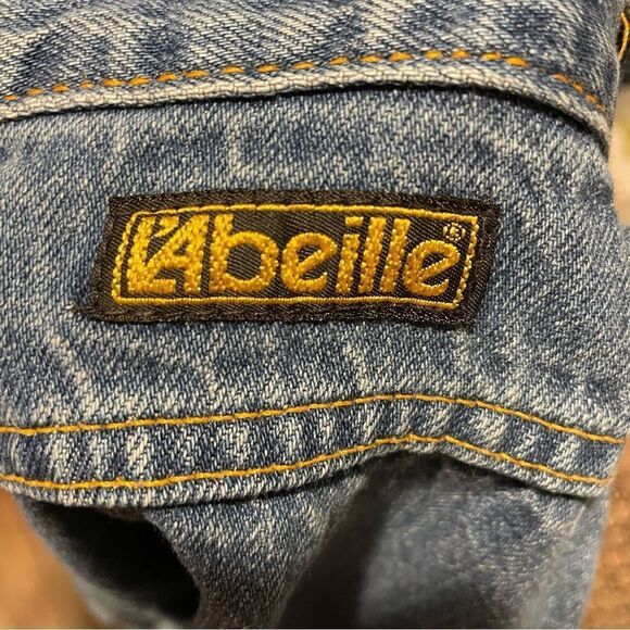 Vintage 80’s L’Abeille Tapered High Waist Pleated Mom Jeans Size 24” Waist - Picture 12 of 13